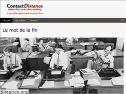 Sites similar to contactdistance.fr