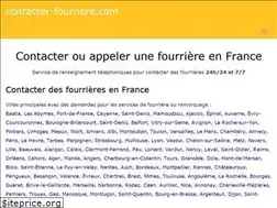 Sites similar to contacter-fourriere.com