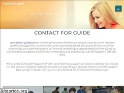 Sites similar to contactfor-guide.com