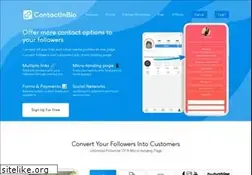 Sites similar to contactinbio.com