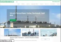 Sites similar to contactnumbers.in