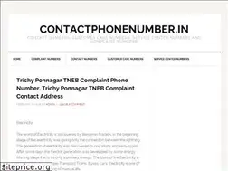 Sites similar to contactphonenumber.in