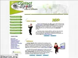 Sites similar to contactspyder.com