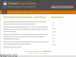 Sites similar to contactsupermarkets.co.uk