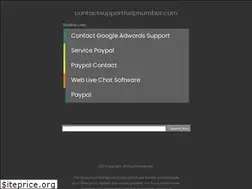 Sites similar to contactsupporthelpnumber.com