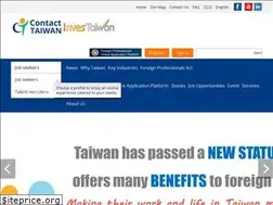 Sites similar to contacttaiwan.tw
