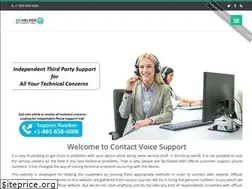 Sites similar to contactvoicesupport.com