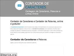 Sites similar to contadorcaracteres.com.br