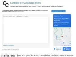 Sites similar to contadordecaracteres.info