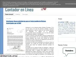 Sites similar to contadorenlineave.blogspot.com