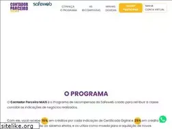 Sites similar to contadorparceirosafeweb.com.br