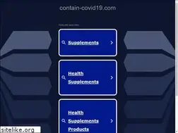 Sites similar to contain-covid19.com