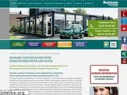 Sites similar to container-baumann.de