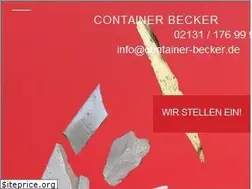 Sites similar to container-becker.de