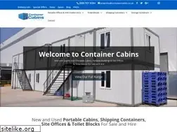 Sites similar to containercabins.co.uk