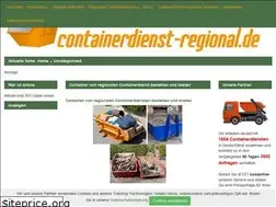 Sites similar to containerdienst-regional.de