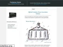 Sites similar to containerhomeassociation.org