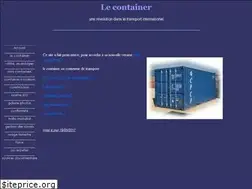 Sites similar to containerinfo.net