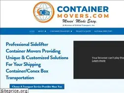 Sites similar to containermovers.com