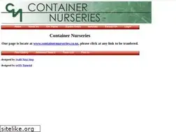 Sites similar to containernurseries.com