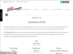 Sites similar to containersrus.ca