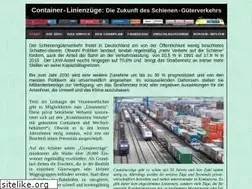 Sites similar to containerzuege.de