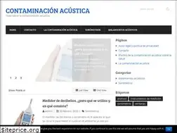 Sites similar to contaminacionacustica.net