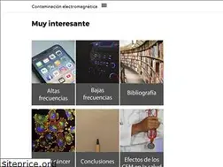 Sites similar to contaminacionelectromagnetica.org