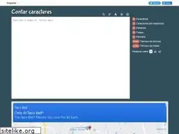 Sites similar to contarcaracteres.es