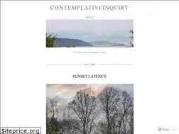 Sites similar to contemplativeinquiry.wordpress.com