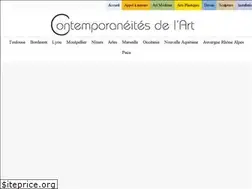 Sites similar to contemporaneitesdelart.fr