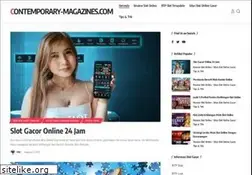 Sites similar to contemporary-magazines.com