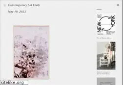 Sites similar to contemporaryartdaily.com