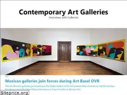 Sites similar to contemporaryartgalleries.net