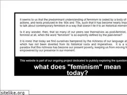 Sites similar to contemporaryfeminism.com