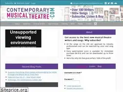 Sites similar to contemporarymusicaltheatre.com