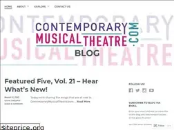 Sites similar to contemporarymusicaltheatre.wordpress.com