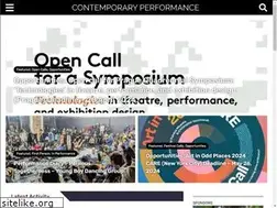 Sites similar to contemporaryperformance.org