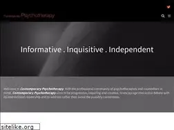 Sites similar to contemporarypsychotherapy.org