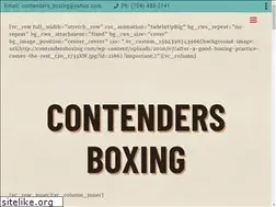 Sites similar to contendersboxing.com