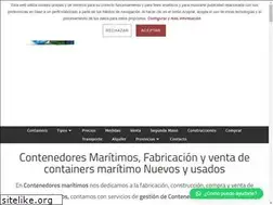 Sites similar to contenedoresmaritimos.net