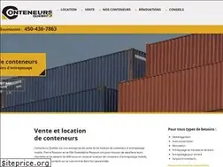 Sites similar to conteneursquebec.ca