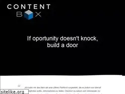Sites similar to content-box.de