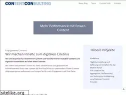 Sites similar to content-consulting.de