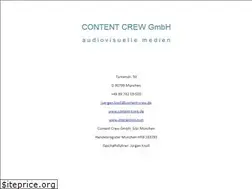 Sites similar to content-crew.de