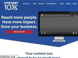 Sites similar to content10x.com