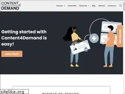 Sites similar to content4demand.com