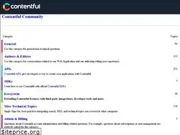 Sites similar to contentfulcommunity.com