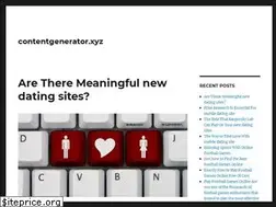 Sites similar to contentgenerator.xyz