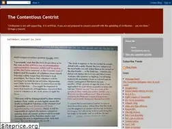Sites similar to contentious-centrist.blogspot.com
